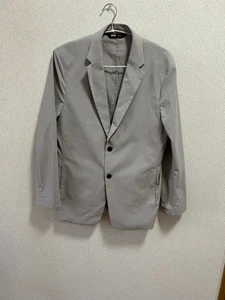 UNIQLO Theory Beige Tailored Jacket Black Button Used - Picture 1 of 7