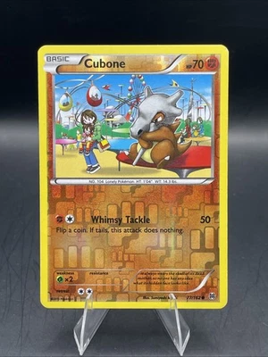 Cubone 77/162 Breakthrough Reverse Holo - Image 1 of 2