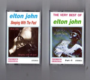 Elton John - 2 Kassetten Sleeping with the past + The very best of - Picture 1 of 1