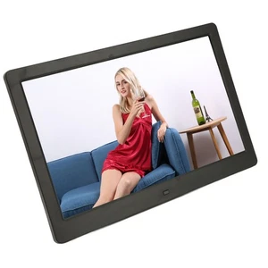 Digital Photo Frame Multifunction 13 Inch HD LED Display Electric Photo Frame Wi - Picture 1 of 12