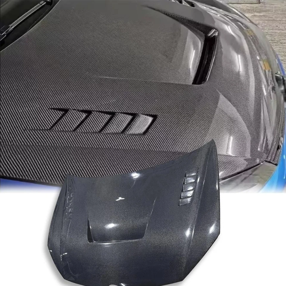 Capó ventilado de fibra de carbono para Volkswagen Golf 6 MK6 GTI R20 Foto 1 de 1