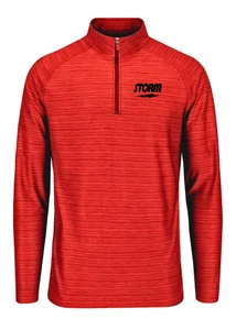 Storm Bowling Classic Black Striker Quarter Zip Pullover - Picture 1 of 8