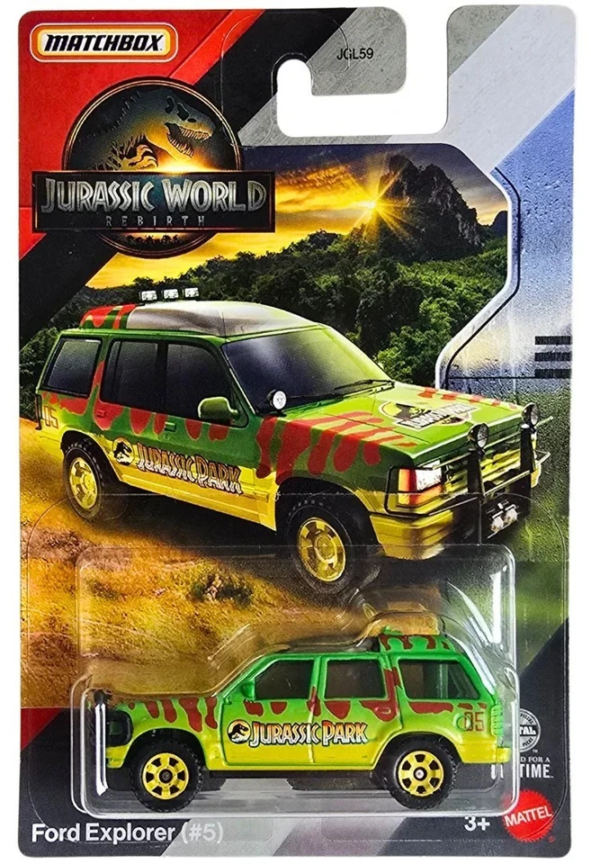 Matchbox Ford Explorer Jurassic World Rebirth 2025 Mattel - Immagine 1 di 1