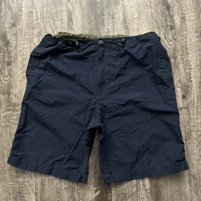 Pantalones Cortos De Colección Y2K Estructura Utilidad Nylon Azul Marino XL Foto 1 de 4