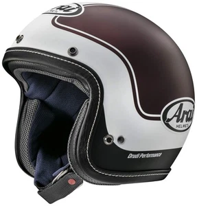 Arai Motorcycle Helmet Jet CLASSIC AIR ERA Brown 61-62cm - Picture 1 of 2