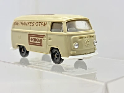 Wiking Werbemodell Eckes - VW T2 Kastenwagen, hellgelbgrau - Bild 1 von 4