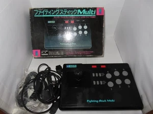 Fighting Stick Multi Controller Super Famicom SFC Hori Boxed H3J-07 Used Japan - Picture 1 of 4