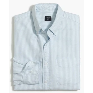J Crew Slim Oxford Button Up Cotton Shirt US Men's L - Picture 1 of 7