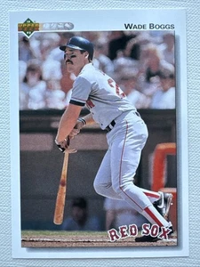 ⭐🦄 1992 cubierta superior - Wade Boggs #443 | Medias Rojas de Boston Salón de la fama - Imagen 1 de 2