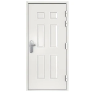 39 1/2" Steel Door Slab with Frame and Quick Install Hardware - Picture 1 of 14