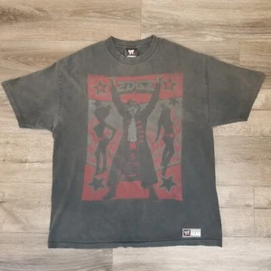 Authentic World Wrestling Entertainment Edge T-Shirt Black And Red Faded - Picture 1 of 20
