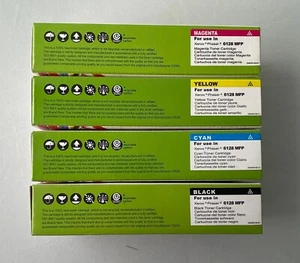 Xerox 6128 Color set di cartucce toner 106R01455 106R01452 106R01453 106R01454 - Foto 1 di 1