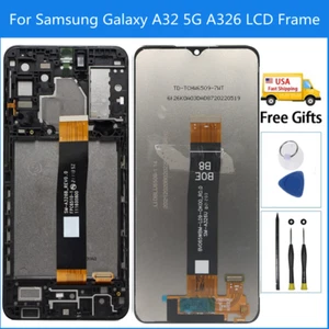 Display LCD Touch Screen Frame For Samsung Galaxy A32 5G A326 SM-A326B SM-A326BR - Picture 1 of 7