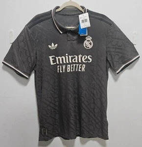 Adidas Real Madrid 2024 2025 S Jersey Authentic Player's Edition Third Away $150 - Picture 1 of 6