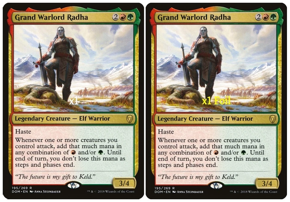 MTG Dominaria DOM Grand Warlord Radha MINT (SELECT) - Image 1 of 1