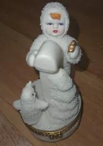 Vintage Snowbabies Angel With Secret Storage Compartment In Great Shape - Picture 1 of 5