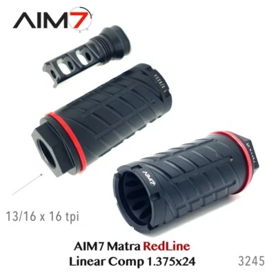Aim7 Matra RedLine con cono Bravo y adaptador ASR 13/16x16 y bozal de brazos Breek Foto 1 de 4