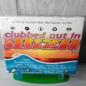 CLUBBED OUT IN IBIZA CASSETTE TAPE ALBUM - RARE, NEW SEALED 2 TAPES - Picture 1 of 3