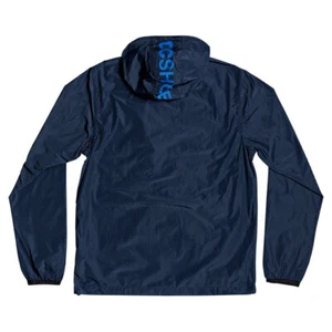 DC Shoes Dagup Ripstop Water Resistant Windbreaker Jacket Blue Men's Skateboard - Picture 1 of 2