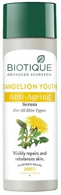 Biotique Dandelion Youth Anti-Ageing Serum| Ayurvedic and Organically 40ml - image 1 of 4