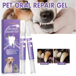 Tooth Repair Pet Oral Repair Gel Natural Pet Oral Care Gel Dog Toothpaste Gel - Picture 1 of 12