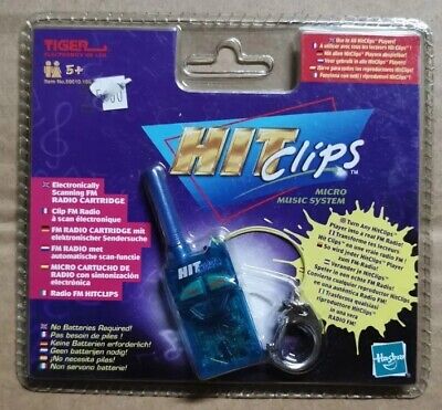 HIT CLIPS :  Clip FM Radio à Scan électronique - Hasbro Tiger 2002 Neuf • 12€
