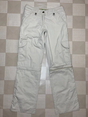Berghaus Mujer Carga Piernas Cremallera Beige Senderismo Caminar Pantalones Reino Unido 8 Foto 1 de 4