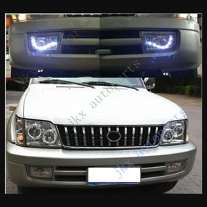 LED LENS DRL/Fog Lamp Light Casing x for 1996-02 Toyota Land Cruiser Prado FJ90 - Picture 1 of 11