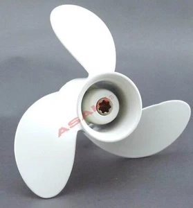 Per YAMAHA Fuoribordo 6/8/9,9 HP Elica Hélice 6G1-45941-00-EL 3X8 1/2X8 1/2 - Foto 1 di 3