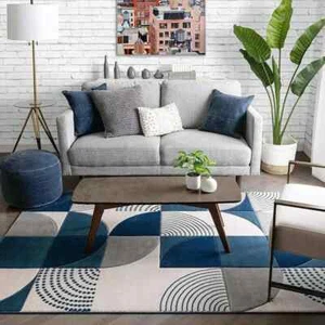 Hand-Tufted Multicolor Rug Area Rug For Living House Bedroom Kids Room - Picture 1 of 3