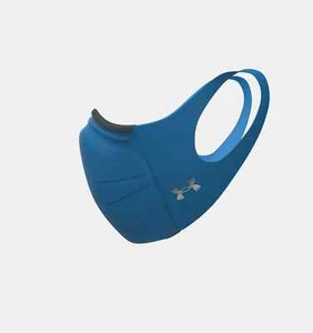 Neu Unisex Under Armour Sportmaske federgewicht blau neuestes Modell mittel/groß - Bild 1 von 11