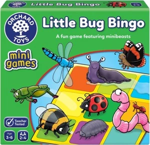 Orchard Toys Little Bug Bingo Compact Mini Games Boys Girls FREE NEXT DAY✅🇬🇧 - Picture 1 of 5