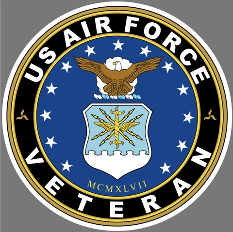 Car Magnet - US Air Force Veteran USA - MAGNET Cover