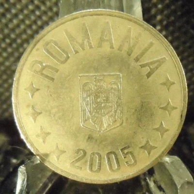 CIRCULATED 2005 50 BANI ROMANIAN COIN (90818)1....... - Image 1 of 3