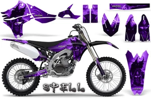 KIT DE GRÁFICOS YAMAHA YZ450F 2010-2013 CREATORX CALCOMANÍAS HECHIZO PR - Imagen 1 de 1