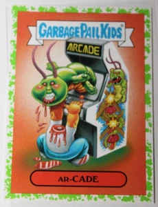 GARBAGE PAIL KIDS 2018 Odiamo gli anni 80 Videogiochi "VERDE" #1b "AR-CADE" - Foto 1 di 4