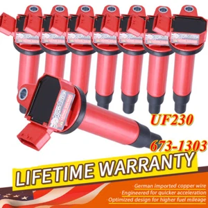 8Pack Super Performance Ignition Coils For Lexus GS430 LS430 Toyota Tundra UF230 - Picture 1 of 15