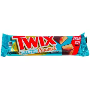 Twix Salted Caramel 80g Bar Share Size Rare USA Import BB:04/25 - Picture 1 of 1