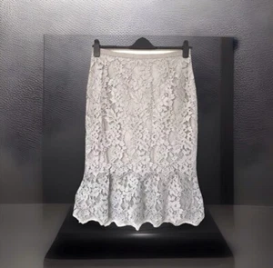 Jacques Vert Lace Occasion Skirt 14 Evening Holiday Cruise Wedding - Picture 1 of 12