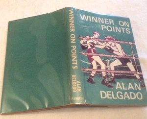 Alan Delgado Winner On Points in D/J First 1st Ed ** RARE TITLE ** - Picture 1 of 3