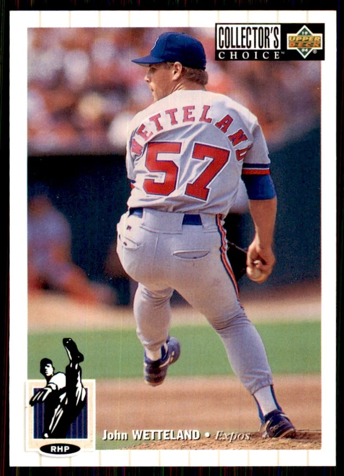 1994 Upper Deck John Wetteland Baseball Cards #410 - Image 1 of 2
