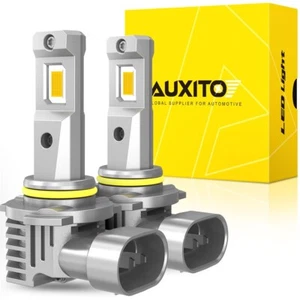 2set AUXITO 9145 H10 LED Fog Light Driving DRL Lamp Bulb YELLOW GOLDEN 3000K EXC - Picture 1 of 13