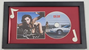 CHARLI XCX signed Sexy Crash CD Album Insert individuell gerahmt handsigniert BAS - Bild 1 von 4