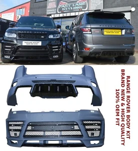RANGE ROVER SPORT L494 FLS BODY KIT BLACK PACK EDITION FRONT REAR BUMPERS - Picture 1 of 6