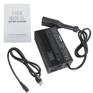 Powerwise Style D-Plug 36V 20A Battery Charger For EZGO TXT Golf Cart 1996-Up - Picture 1 of 12