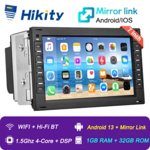 7" Android Autoradio GPS Navi WiFi Für VW Golf Polo 9N Passat B5 Sharan T4 T5 - Bild 1 von 16