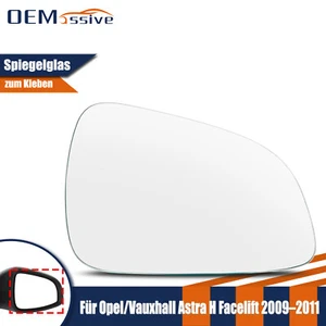 Spiegelglas Rechts Beifahrerseite Außenspiegel Für Opel Astra 2009 2010 2011 - Bild 1 von 10