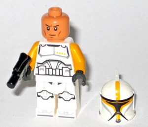 New Lego Star Wars Minifigure: Clone Trooper Commander (Phase 1) 75340 (sw1146) - Picture 1 of 3