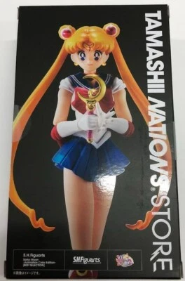S.H.Figuarts Sailor Moon Animation Color Edition Figure TAMASHII NATIONS STORE - Image 1 of 4