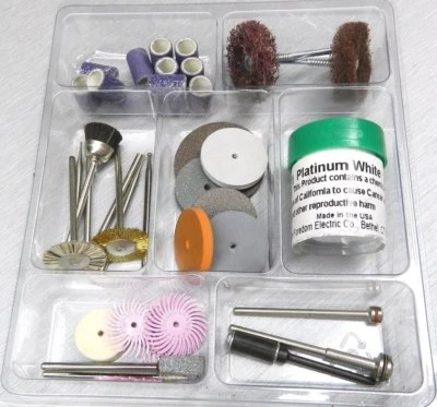 Kit de accesorios Foredom Jewelers kit de 43 piezas AK11 surtido acabado pulido Foto 1 de 4